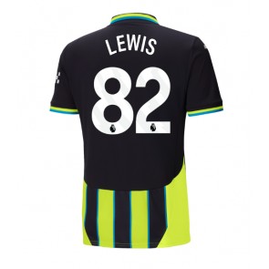 Manchester City Rico Lewis #82 Bortatröja 2024-25 Kortärmad